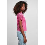 Urban Classics - Dames T-shirt - Roze - Katoen - Oversized