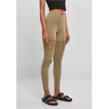 Urban Classics - Laces Inset Sportlegging - Groen
