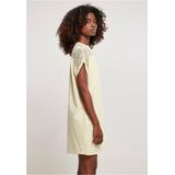 Urban Classics - Shirtjurk - Zwart - Stretch Jersey - Elastische Kant