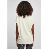 Urban Classics - Extended Shoulder Dames T-shirt - Groen