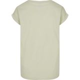 Urban Classics - Extended Shoulder Dames T-shirt - Groen