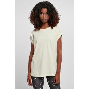 Urban Classics - Extended Shoulder Dames T-shirt - Groen
