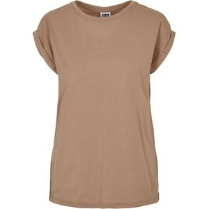 Urban Classics - Extended Shoulder Dames T-shirt - Creme