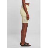 Urban Classics - High Waist Tech Mesh Korte cycle broek - Geel