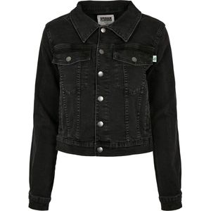 Urban Classics - Organic Denim Jacket - Zwart - Spijkerjack