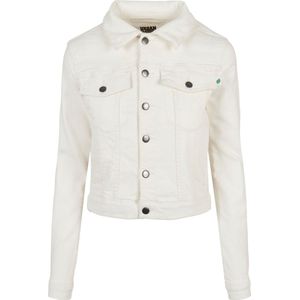 Urban Classics - Ladies Denim Jacket - Offwhite - Biologisch Katoen