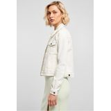 Urban Classics - Organic Spijkerjas - Dames - Katoen - Korte Lengte