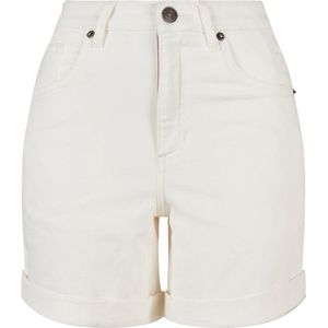 Urban Classics - Organic Stretch Denim 5 pocket Korte broek Wit