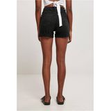 Urban Classics - Organic Stretch Denim 5 pocket Korte broek Zwart