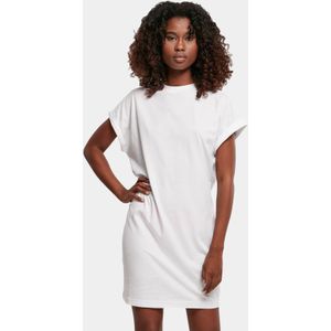 Urban Classics - Rainbow Tee Korte jurk - Wit