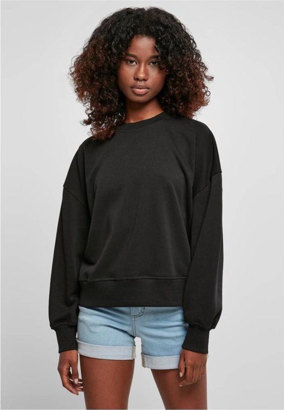 Urban Classics - Oversized Rainbow Crewneck sweater/trui - Zwart