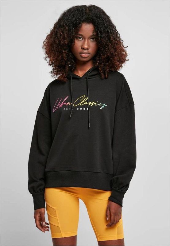 Urban Classics - Oversized Rainbow Hoodie - Dames Hoody
