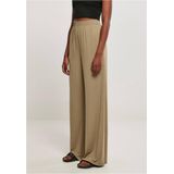 URBAN CLASSICS Stoffhose Urban Classics Damen Ladies Modal Wide Leg Pants (1-tlg)