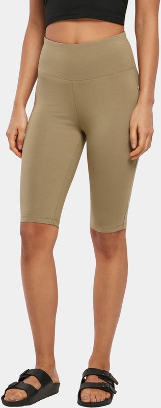 Urban Classics - Organic Stretch Jersey Korte Cycle Broek - Groen - Katoen