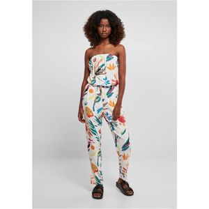 Urban Classics - Jumpsuit - Petrol - Strapless - Mouwloos