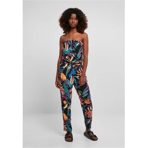 Urban Classics - Viscose Bandeau Jumpsuit - Zomer - Lichtgewicht - Perfecte Pasvorm