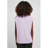 Urban Classics - Modal Ded Shoulder - Mouwloos T-shirt - Zwart - 77% Modal, 23% Polyester