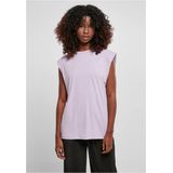Urban Classics - Modal Ded Shoulder - Mouwloos T-shirt - Zwart - 77% Modal, 23% Polyester