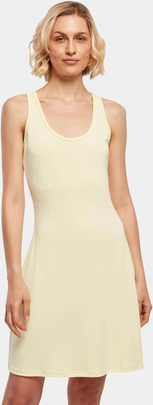 Urban Classics - Sportieve Damesjurk - A-lijn - Zwart - Modal Jersey