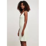 Urban Classics - Dames Modal Short Racer Back Jurk - Lightmint - Nauwsluitende A-lijn