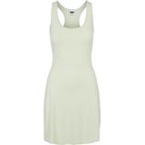 Urban Classics - Dames Modal Short Racer Back Jurk - Lightmint - Nauwsluitende A-lijn