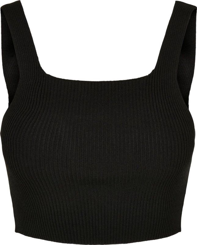 Urban Classics - Knit Crop top - Zwart