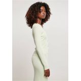 Urban Classics - Short Rib Knit Cardigan - Groen