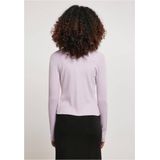 Urban Classics - Short Rib Knit Cardigan - Paars - Polyacryl Viscose Nylon