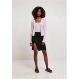 Urban Classics - Short Rib Knit Cardigan - Paars - Polyacryl Viscose Nylon