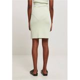 Urban Classics - Rib Knit Rok - Lichtmint - Polyacryl Viscose Nylon - Slim Fit Knielang