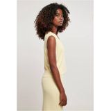 Urban Classics - Damestrui - Zacht Geel - V-hals - Pullover