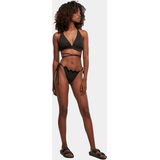 Halterbikini - Effen - Zonder Beugel - Ruches - Gedrapeerd