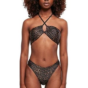 Urban Classics Bikinitop voor dames, Brownleo