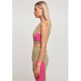 Urban Classics - Color Block - Sportbh - Khaki/Paarst/Magimango - M