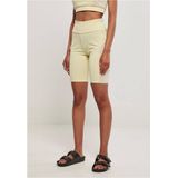 Urban Classics - Color Block Korte cycle broek - Geel/Groen