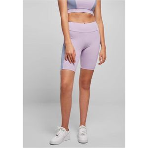 URBAN CLASSICS Radlerhose "Urban Classics Damen Ladies Color Block Cycle Shorts", (1 tlg.)