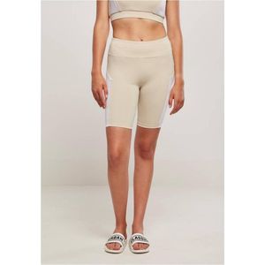 Urban Classics - Color Block Korte cycle broek - Groen/Wit