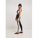 Urban Classics - Color Block Sportlegging   Zwart/Wit