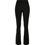 Urban Classics - Recycled High Waist Flared Legging - Zwart