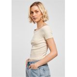 Urban Classics - Rib Off shoulder top - Groen