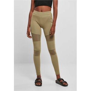 Urban Classics - Tech Mesh Sportlegging - Groen