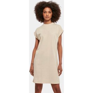 Urban Classics - Turtle Extended Shoulder Jurk - Beige - Dames