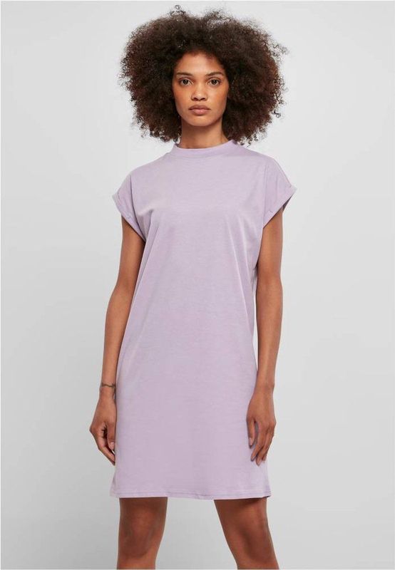 Urban Classics - Turtle Extended Shoulder - Jurk - Paars