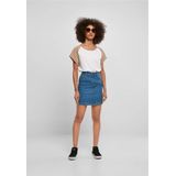 Urban Classics - Contrast Raglan Dames T-shirt - Wit Creme