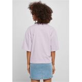 Urban Classics - Organic Oversized Dames T-shirt Paars
