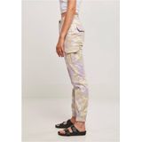 Urban Classics - High Waist Camo Cargobroek Paars