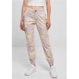 Urban Classics - High Waist Camo Cargobroek Paars