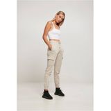 Urban Classics - Dames Cargobroek - High Waist - Softseagras - Comfort Jogg