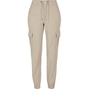Urban Classics - Dames Cargobroek - High Waist - Softseagras - Comfort Jogg