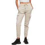 Bequeme Cargo-Jogginghose mit hohem Bund, Damen Urban Classics